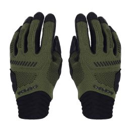 Guanti Motocross Enduro ACERBIS CE MAYA Omologati Verde Militare