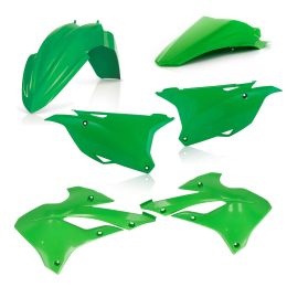 Kit carene 6 pezzi ACERBIS verde per KAWASAKI