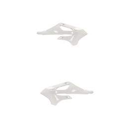White ACERBIS radiator side panels for YAMAHA YZ 85
