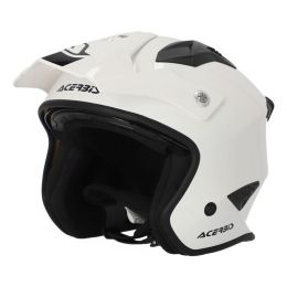 Jet Helm ACERBIS Jet Aria 22.06 Glänzendes Weiß