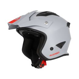Jet Helm ACERBIS Jet Aria 22.06 Matthellgrau