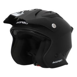 Jet Helm ACERBIS Jet Aria 22.06 Mattschwarz