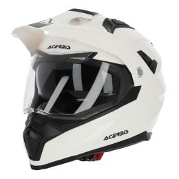 Dual Road Helmet ACERBIS Flip FS-606 22.06 White Gloss