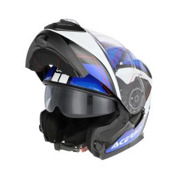 Modular Helm ACERBIS Serel 22.06 Blauweiß glänzend