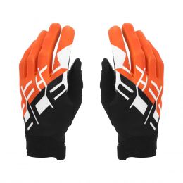 Motocross Enduro Handschuhe ACERBIS MX LINEAR Orange Schwarz