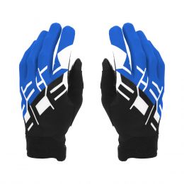 Motocross Enduro Handschuhe ACERBIS MX LINEAR Blau Schwarz