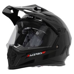 Casco Cross Bambino ACERBIS Rider Junior Nero Lucido