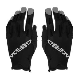 ACERBIS MX X-P 2.0 Schwarze Motocross-Handschuhe