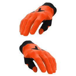 Guanti Motocross Bambino ACERBIS MX LINEAR 2.0 KID Arancio Nero