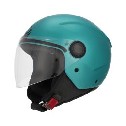 Jet Helm ACERBIS Jet Brezza Merallic Undurchsichtiges Türkis