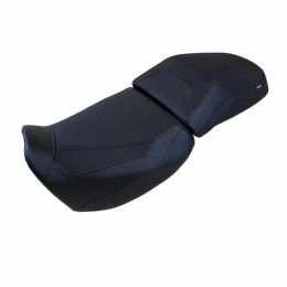 Couvre-siège Vegas spécifique 1BL et logo pour HARLEY DAVIDSON pan america