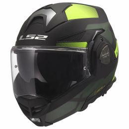 Casco modulare LS2 FF901 ADVANT X NOVA nero giallo fluo