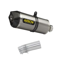Silencieux ARROW Race-Tech Slip-On avec embout en carbone alu pour Husqvarna 701 2021-2024