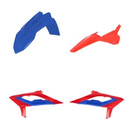 Kit carene 4 pezzi ACERBIS rosso/blu per BETA