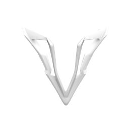 Matte White Chin Vent Airoh WRAAP/WRAAAP Helm