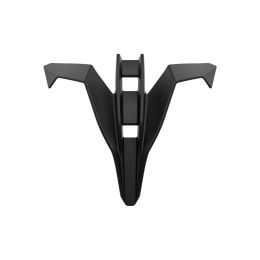 Couverture d'entrée d'air menton noir mat pour casque Airoh Twist 3