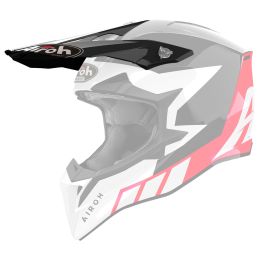 Visierblende Helm Airoh WRAAAP Reloaded Schwarz Rot Glänzend