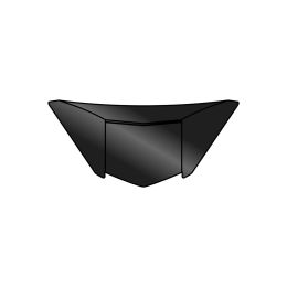 Presa D'Aria Mentoniera Nero Lucido Casco Airoh Spark