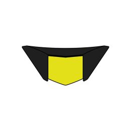 Presa D'Aria Mentoniera Giallo Fluo Casco Airoh Spark
