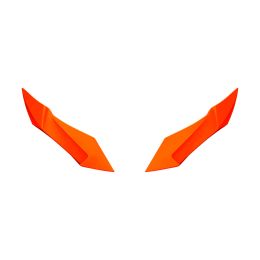 Prese D'Aria Posteriori Arancio Casco Airoh Aviator 3