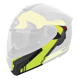 Clever Matte Gelber Kinnschutz Airoh Specktre Helm