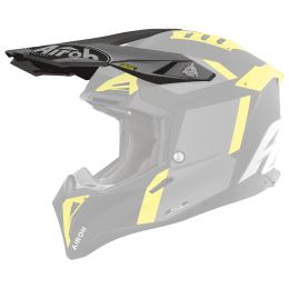 Frontino Casco Airoh Aviator 3 Glory Grigio Giallo Opaco