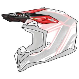 Frontino Casco Airoh Aviator 3 League Rosso Lucido