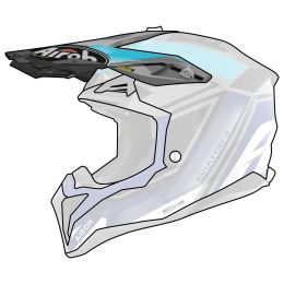 Frontino Casco Airoh Aviator 3 League Blu Lucido