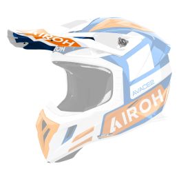 Front visor Airoh Aviator ACE 2 Sake Orange White helmet