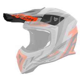 Airoh Aviator ACE 2 Ground Gray Orange Visor