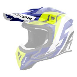 Front visor Airoh Aviator ACE 2 Ground Yellow Blue