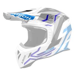 Front visor Airoh Aviator ACE 2 Ground White Blue Grey