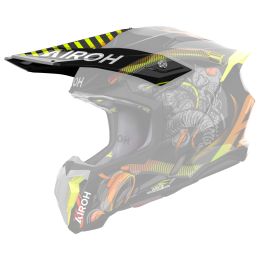 Visière avant du casque Airoh Twist 3 Toxic Glossy