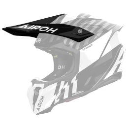 Casque Airoh Twist 3 Thunder Noir Blanc Visor