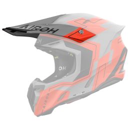 Casque Airoh Twist 3 Dizzy Visière Gris Orange Fluo