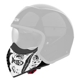 Mentoniera Casco Airoh J 110 Peasly Bianco Lucido