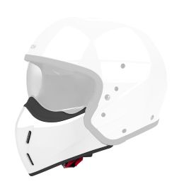 Mentoniera Casco Airoh J 110 Color Bianco Lucido