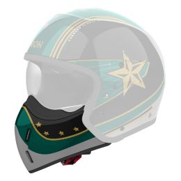 Mentoniera Casco Airoh J 110 Command Verde Menta Lucido