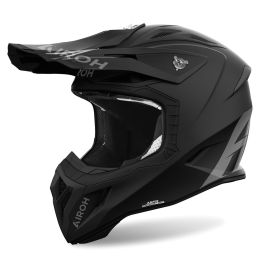 Motocross-Helm AIROH Aviator Ace 2 Mattschwarz