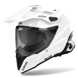 Casque Enduro AIROH Commander 2 Blanc Brillant