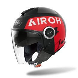JET HELMET AIROH HELIOS UP BLACK MATT