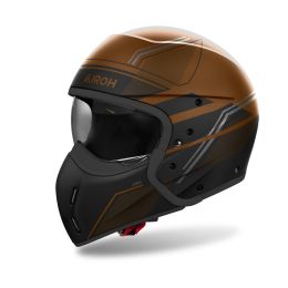 Casco Modulare AIROH J 110 Slim Bronzo Nero Opaco