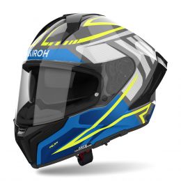 Full Face Helmet AIROH Matryx Rider Blue Gloss