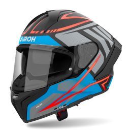 Full Face Helmet AIROH Matryx Rider Blue Black Matte