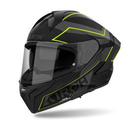 Full Face Helmet AIROH Matryx Sentinel Yellow Black Grey Matte