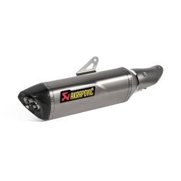 Akrapovic Slip-On Auspuff titan Kawasaki Ninja 500/Z500