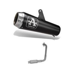 ARROW Pro-Race Dark Nichrome Slip-On Racing Exhaust and Yamaha MT 125 Collector 2021-2024