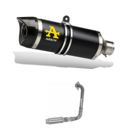 ARROW Street Thunder Aluminium Dunkel Slip-On Kit mit Sammlerkits für Yamaha YZF-R 125