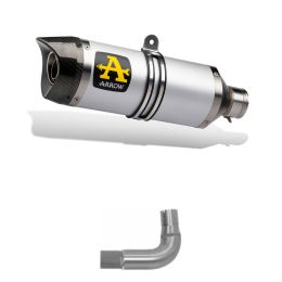 ARROW Thunder Auspuffkit aus Aluminium mit Katalysatoranschluss für Aprilia RS4 125