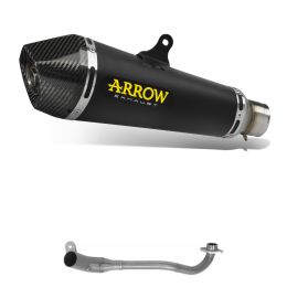 ARROW X-Kone Dark Auspuffkit mit katalytischem Sammler für Honda MSX 125 Grom